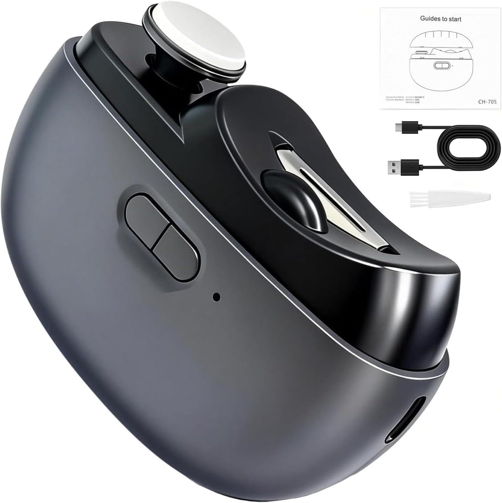 Electric Nail Clipper for the Whole Family — Grey