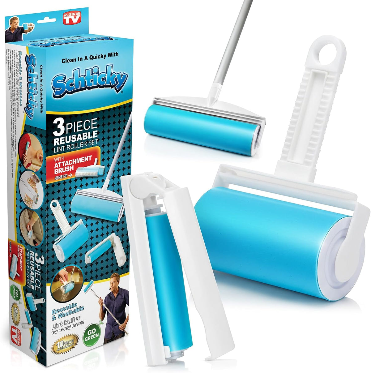 Olive-shaped washable gel lint roller for removing pet hair from clothing